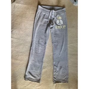 Grey American Eagle Sweatpants